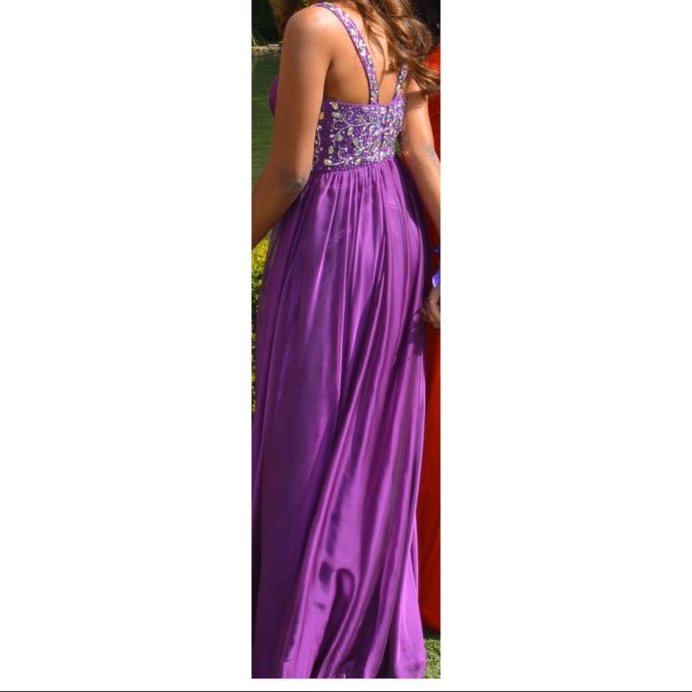 Purple Long dress for prom, ball, or weddings